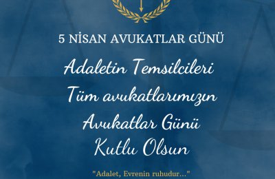 5 Nisan avukatlar günü